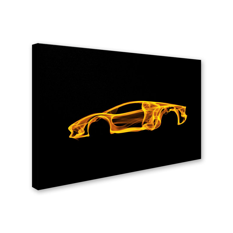 Magar Magar «Lamborghini Aventador», impression sur toile tendue, H 12 po x l 19 po