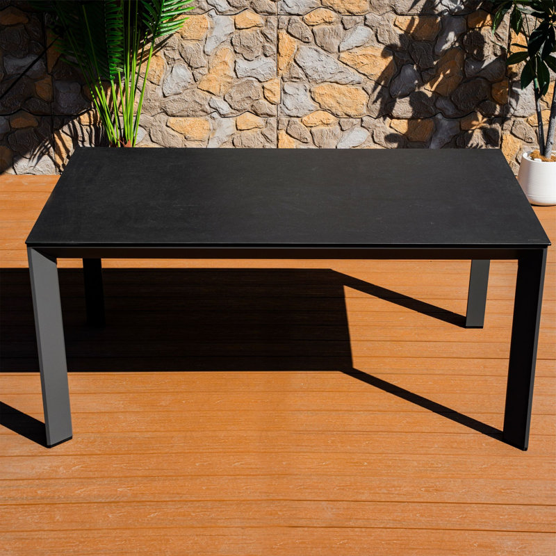 MIMO Aluminium Outdoor Dining Table, 160cm