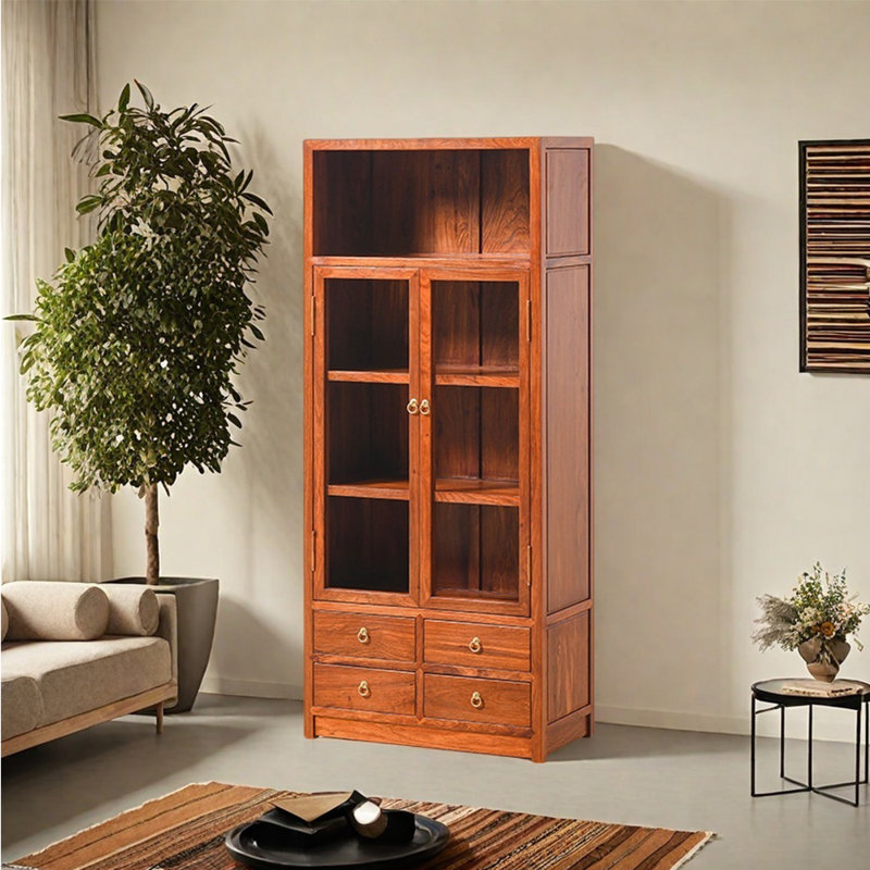Krahmer, (4 Shelves) 62.99"H x 27.56"W x 13.78"D