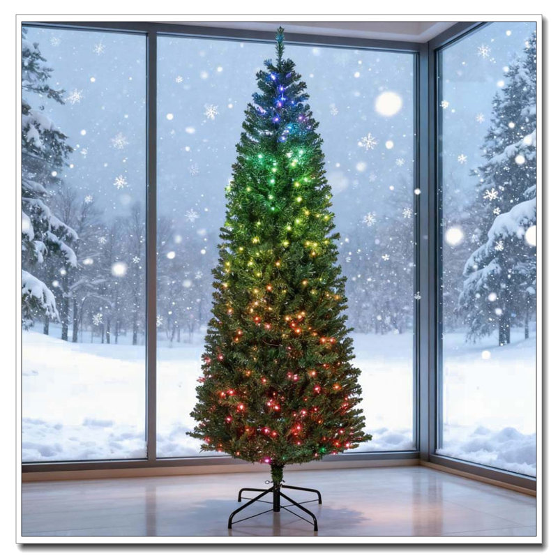 Arbre de Noël artificiel 7 pi, 7