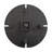 Numberless Textured Wall Clock