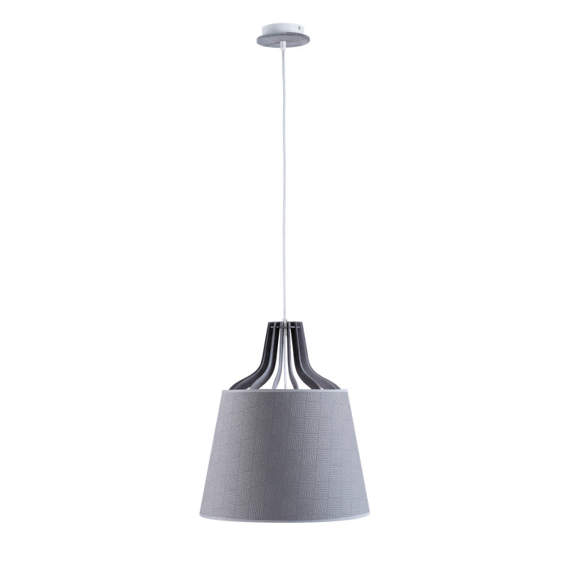 Viveros 1 - Light Black Bell Pendant, Dark Grey