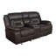Causeuse inclinable avec accoudoirs coussinés-87326326