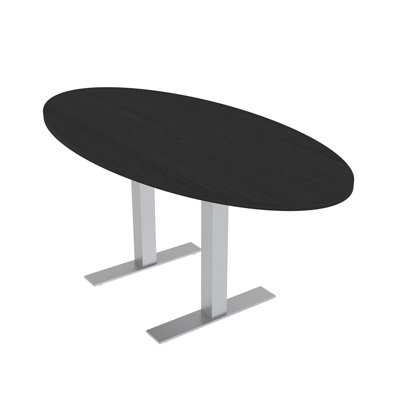 Conference Table with T-Shaped Bases