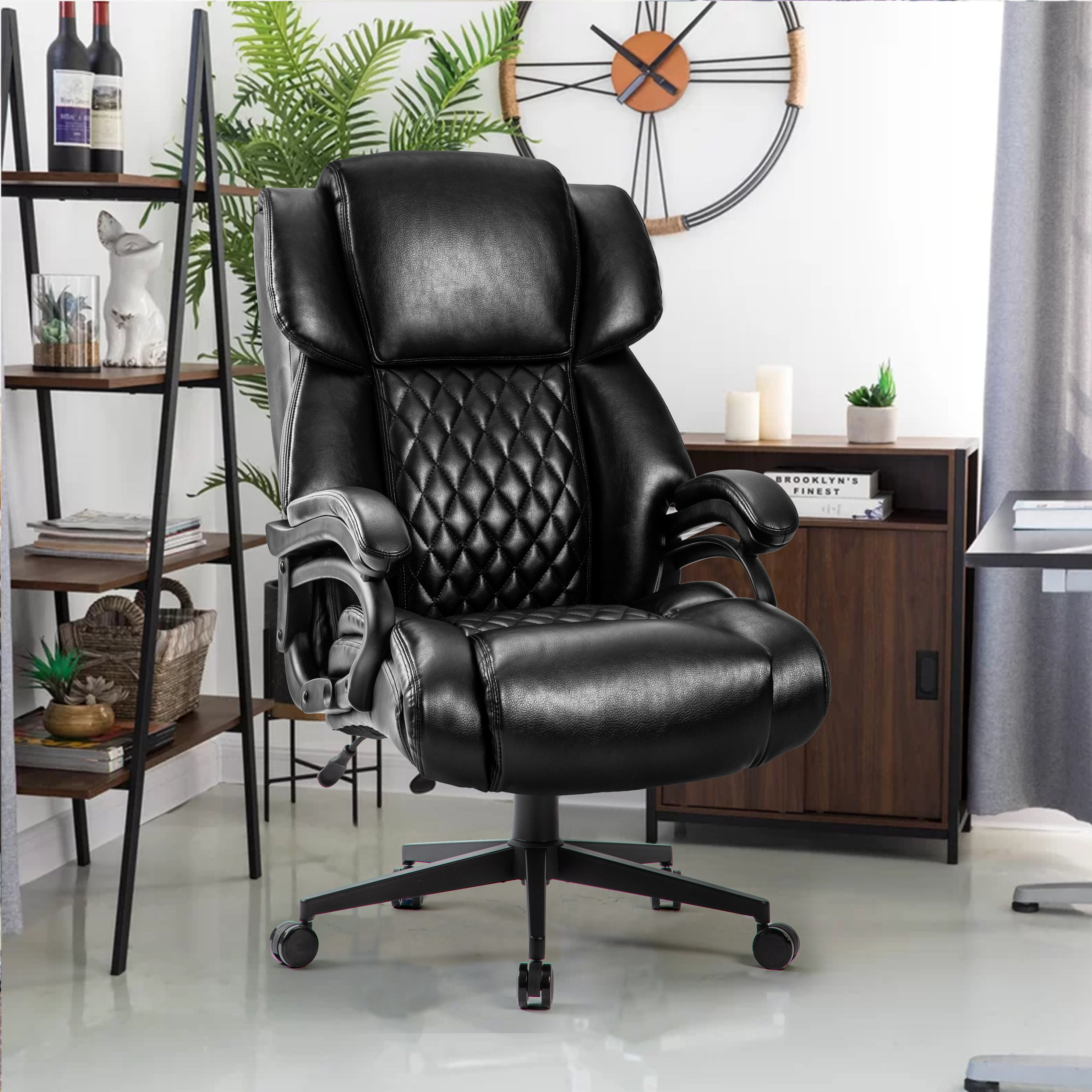 Best Buy: Serta Connor Upholstered Executive High-Back Office