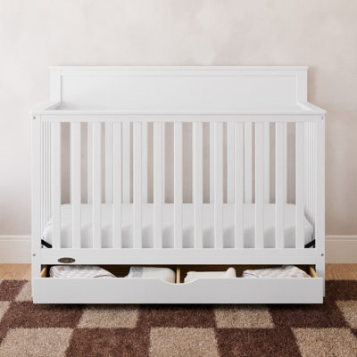 Shiloh 5-In-1 Convertible Crib With Drawer