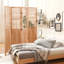 Cloison pliante en bois massif l 55,2 po x H 65 po-122363491-122363492