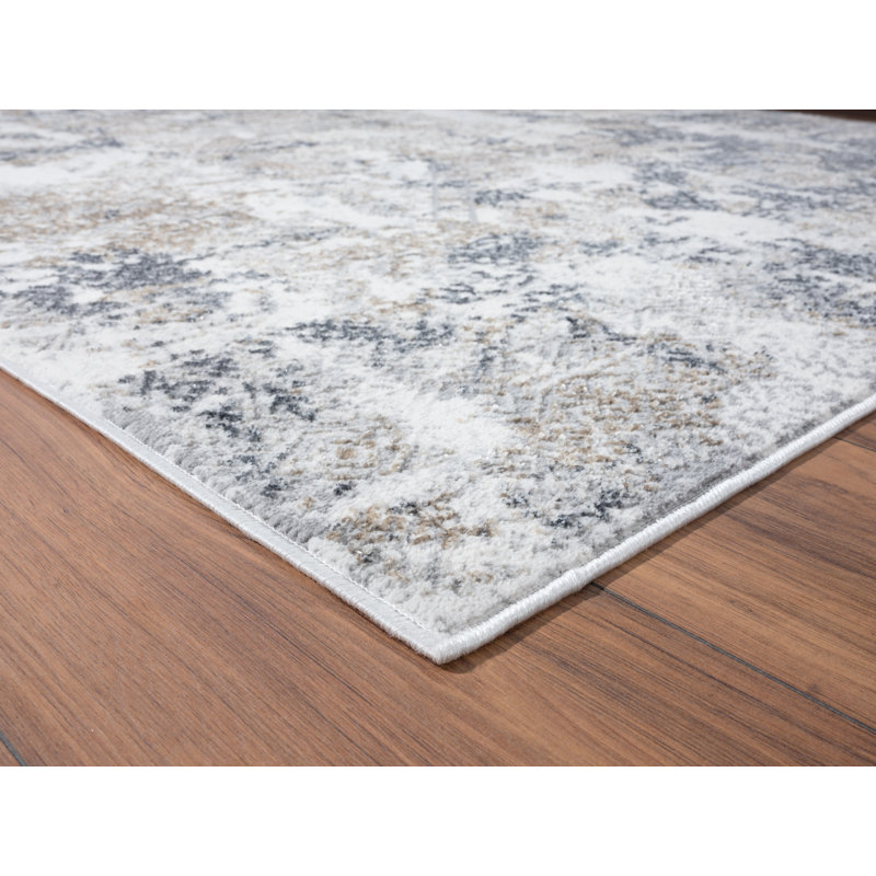 Abstract Indoor Rug, Runner 2'7" x 7'4"