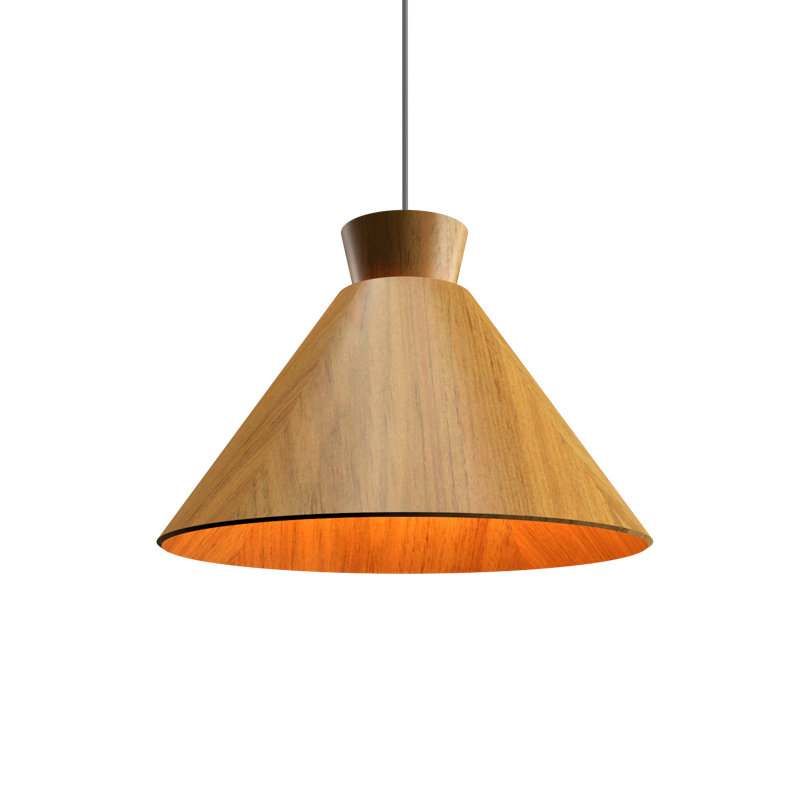 Conical 1 - Light Pendant, Louro Freijó
