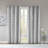 Total Blackout Metallic Print Grommet Top Curtain Panel(Only 1 Pc Panel)-139234621-139234620
