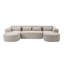 Canapé modulaire 1 pièce l 130 x P 63,8 x H 30,3 po-397903702