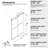  50-55" W x 76" H Frameless Double Sliding Shower Tub Door, 3/8" (10mm) SGCC Clear Tempered Glass with R5 Beveled Edge, Shatter-Resistant Anti-Explosion Film, Easy-Clean Coating & Installation Hole Locator-114773286