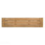 Banc d'extérieur avec panneau à lattes et cadre en bois d'acacia (ensemble de 2), naturel et gris