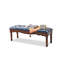 Folding Reclining Camping Bench