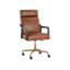 Collin Leather Swivel Office Chair-747214013