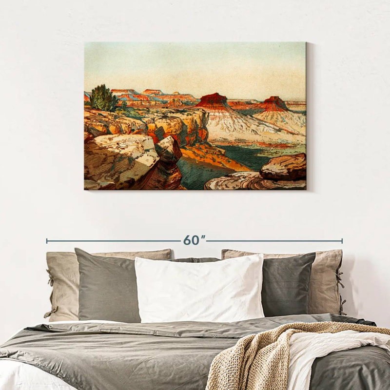 Alvord étonnant paysage du Grand Canyon, H 30 po x l 45 po
