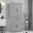 Dorry 72"H Bathroom Storage Cabinet with Adjustable Shelf and Drawer Multiple Storage Space Closet System-787460890
