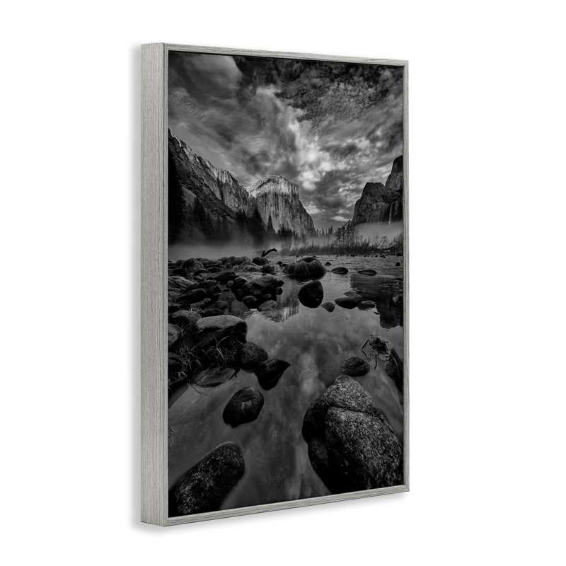 «Morning In Yosemite Valley», estampe numérique, conception de Jon Evan, H 30 po x l 20 po, Estampe numérique Farmhouse