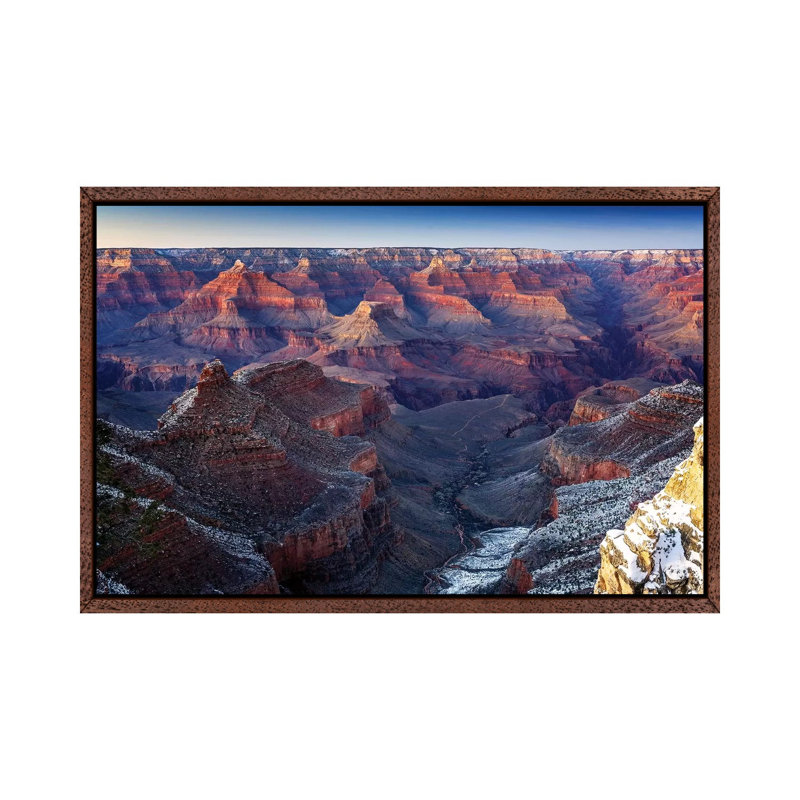 Grand Canyon South Rim I 1 Piece Wall Art on Canvas, 101.6 cm H x 66.04 cm W, Classic Wood Framed