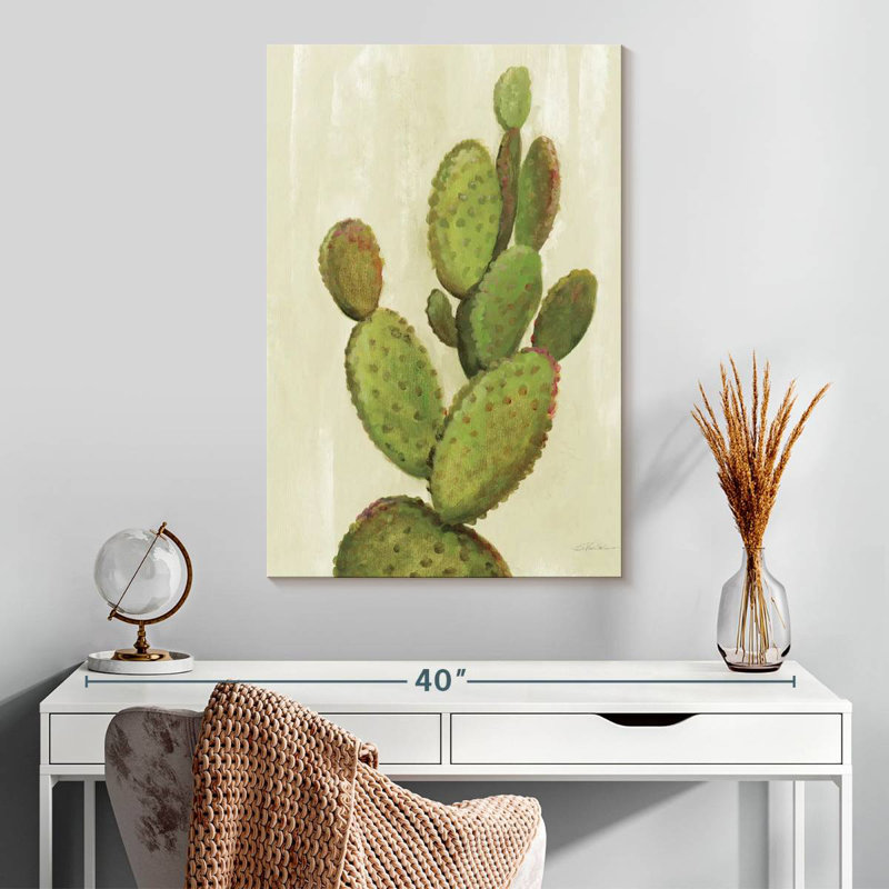 Harnek Front Yard Cactus I, 30" H x 20" W
