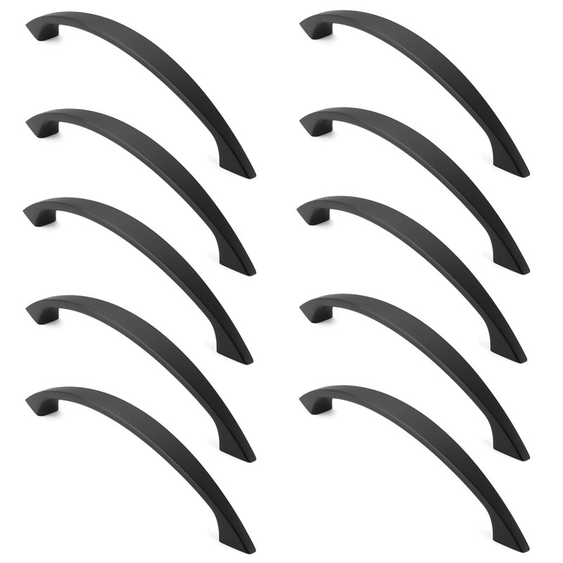 5" Center Arch Pull Multipack, Matte Black
