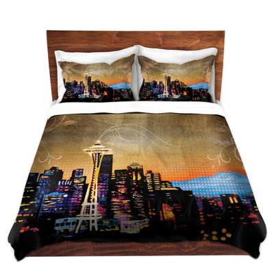 Ensemble de housse de couette à horizon seattle