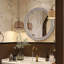 Miroir mural rond