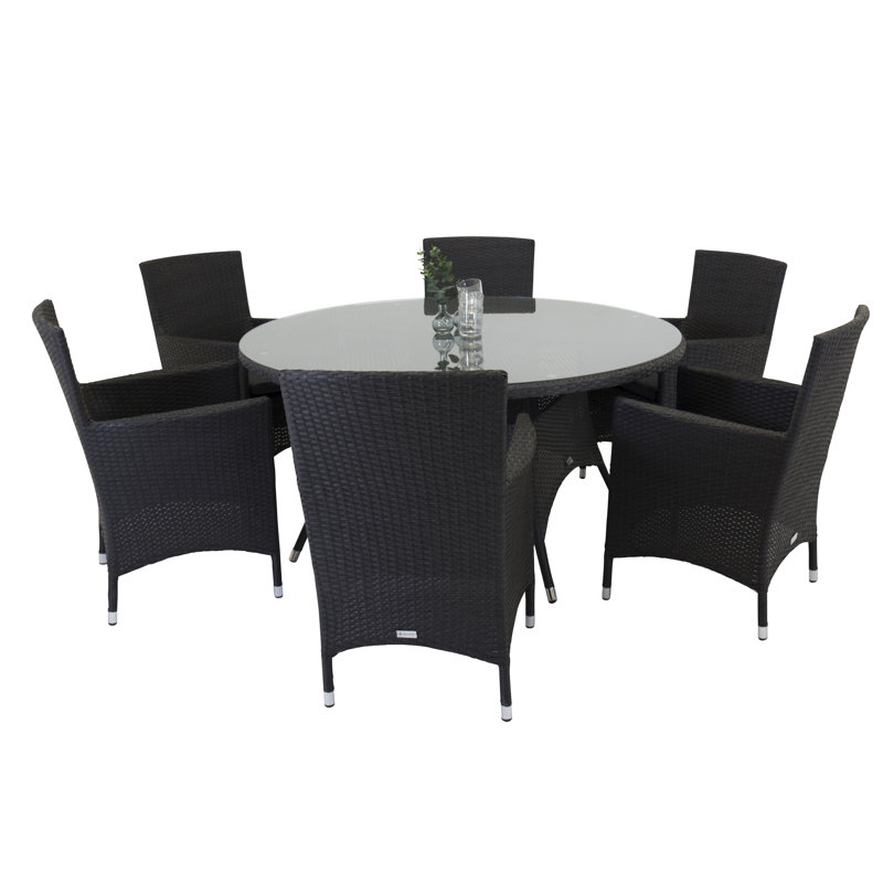 Newlin Patio Dining Armchair with Cushion