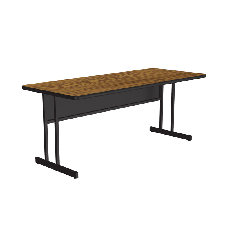 Bureau de travail, Chêne médium, H 29 po x l 60 po x P 24 po