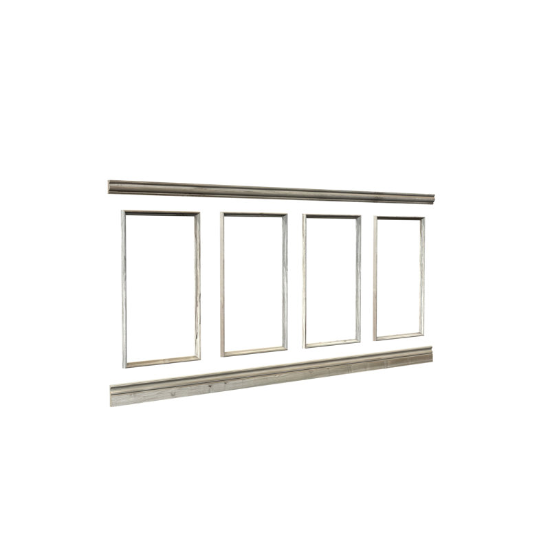 Maple 3D Embossed Wall Panel Kit in Brown