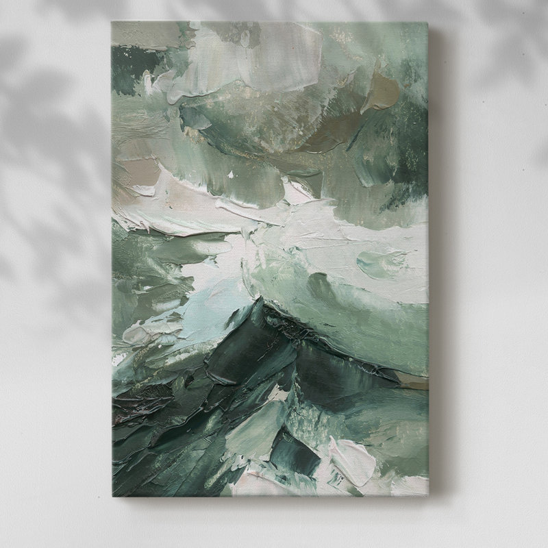 Crashing II - Impression sur toile seulement - NON-CADRE, H 12 po x l 8 po
