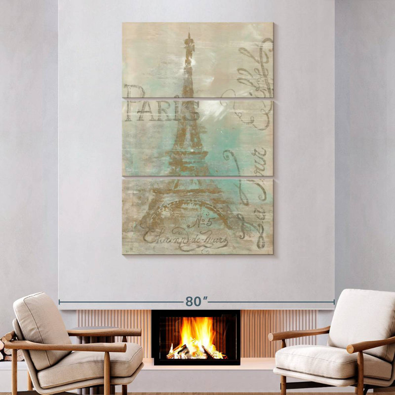 Nicci Champs De Mars, 74" H x 48" W