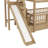 Laine Wooden Bunk Bed with Storage Staircase, Slide & 2 Drawers
