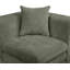 Causeuse modulaire en tissu Eilene Chenille-112472597-113470844