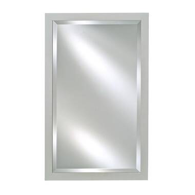 Recessed Medicine Cabinet in Stainless Steel | 14 x 24