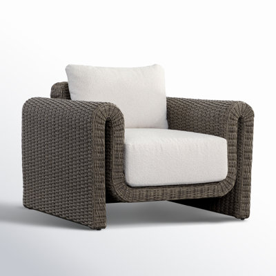 Edid Wicker Outdoor Lounge Chair