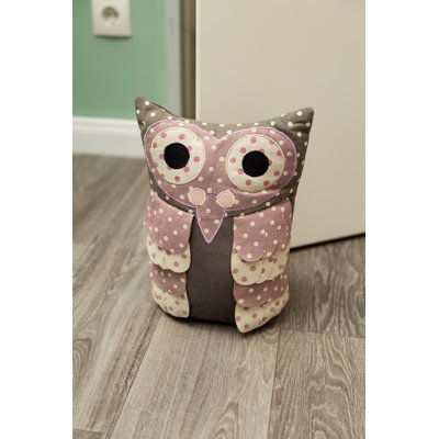 Marie Owl Fabric Door Wedge