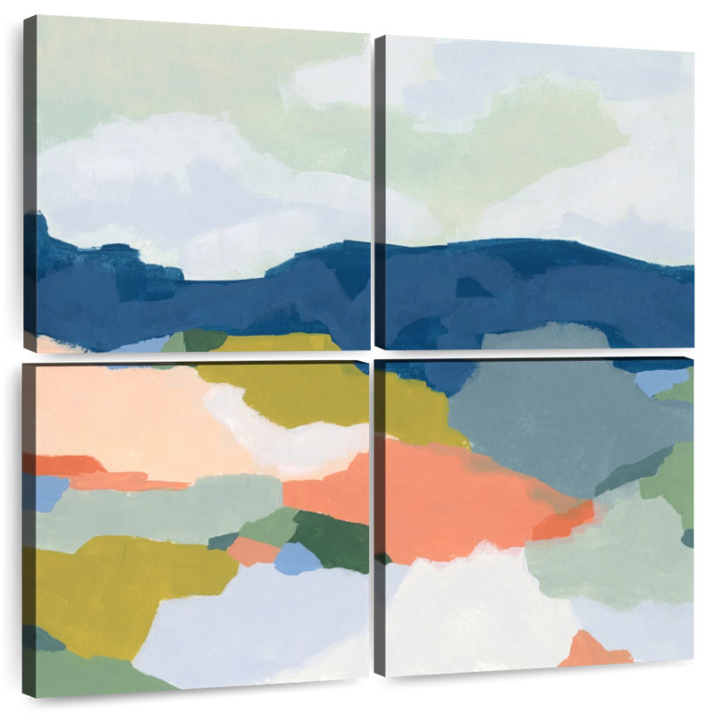 Avery Mountain Mosaic II, 18" H x 18" W
