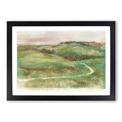 Landscape by Edgar Degas - Picture Frame Painting