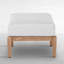 Croquet Teak Ottoman-1338043312