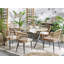 Featherstone Oval Metal Outdoor Dining Table , 159cm cm W 94cm cm D