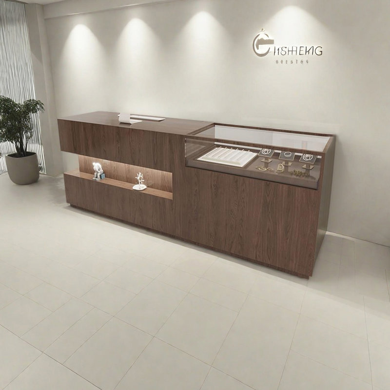 Vitrine simple et moderne, H 39,37 po x l 59,05 po x P 23,62 po