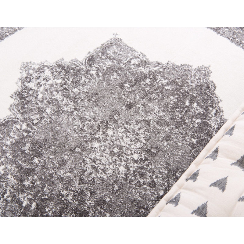 Tapis oriental gris Deatsville, Rectangle 8 pi x 10 pi