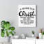 Is In Christ - Wrapped Canvas Print-127137714