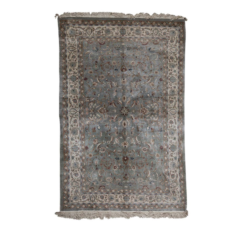 Hand Woven Silk Oriental Area Rug