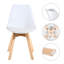 Chaise d'appoint blanche