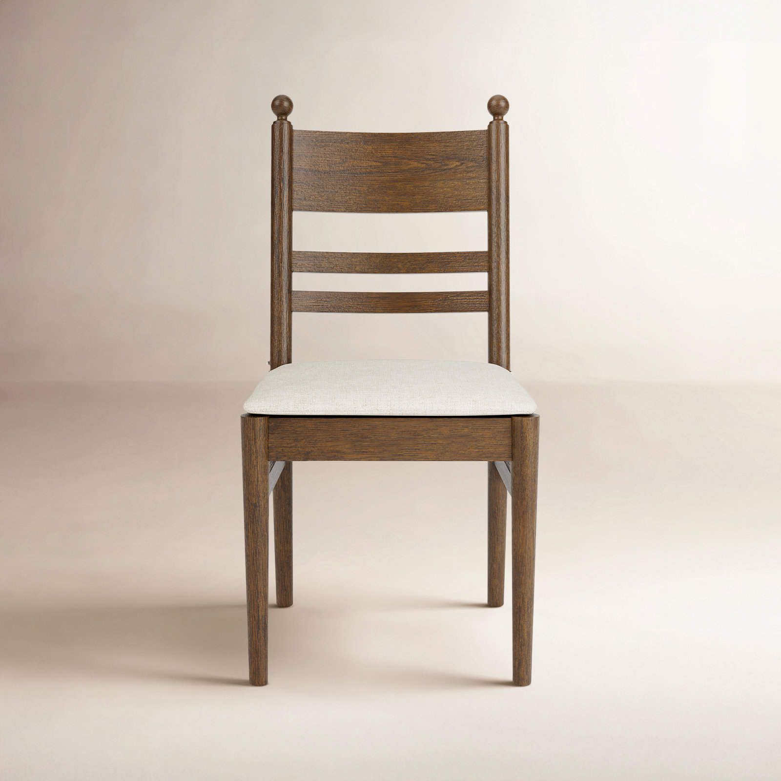 Billie Dining Chair, Brown Wood