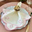 Ribbon Twirl Cotton Blend Scalloped Napkins-1816766188