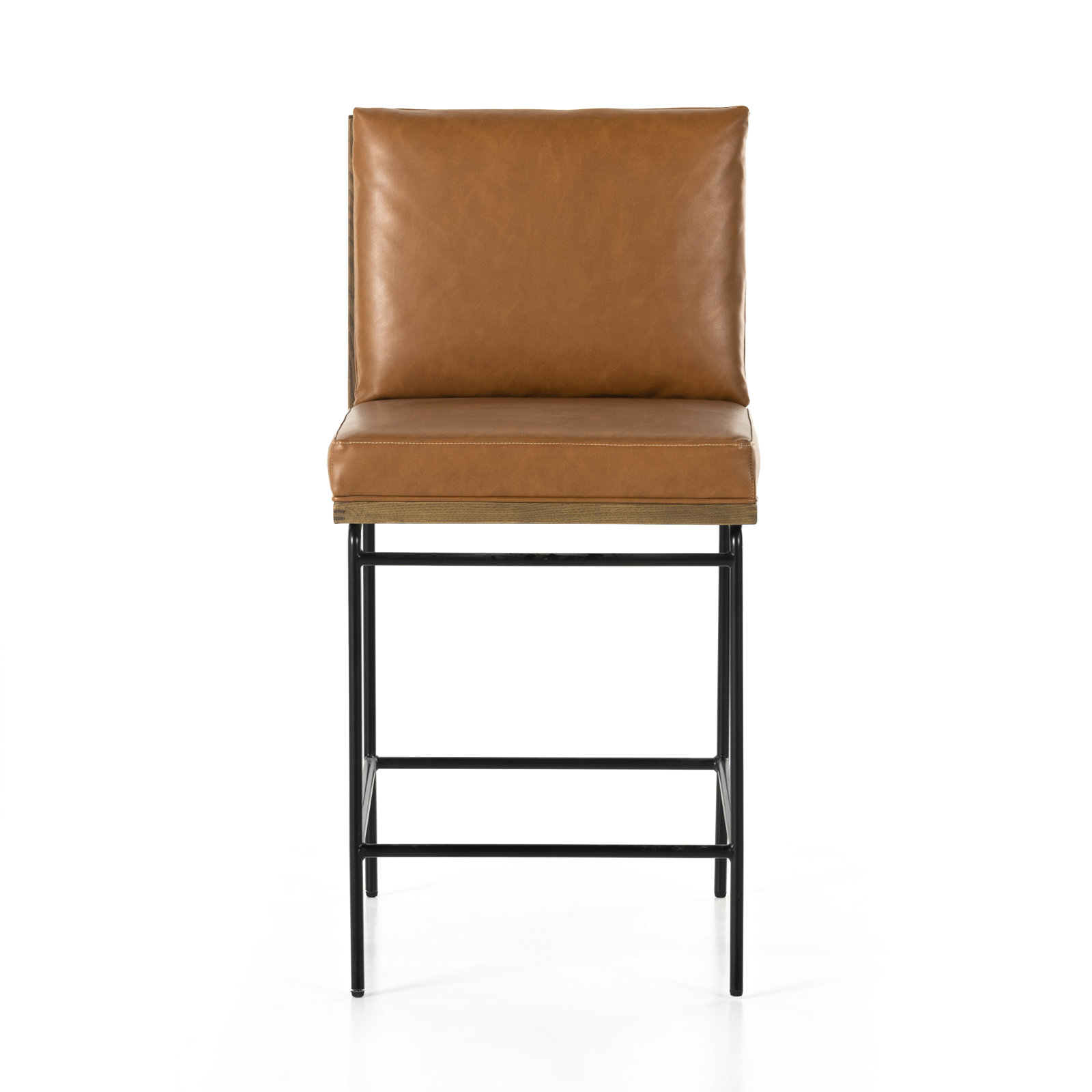 Julep Solid Wood Stool, Counter Stool (26" Seat Height), Landale Charcoal