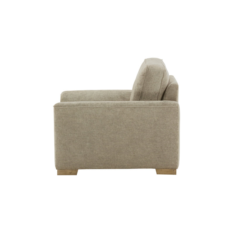Garance Upholstered Armchair, Beige